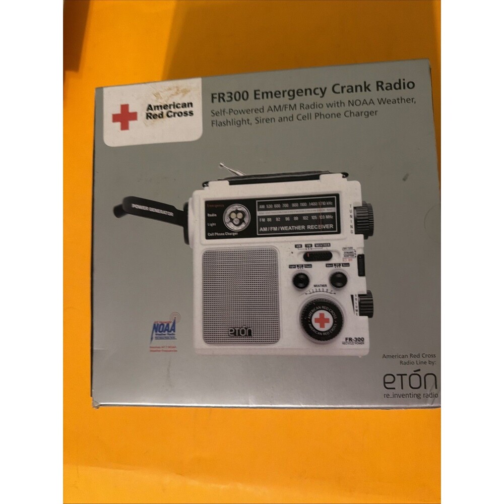 Eton FR-300 AM/FM/Weather Emergency Radio with Manual & Box